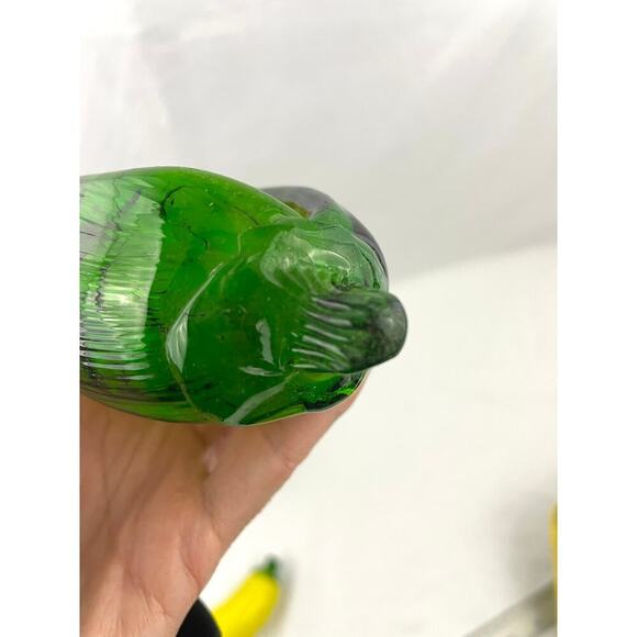 VTG Murano Style Hand Blown Glass Fruits & Vegetables Apple Squash Banana Corn - Picture 8 of 14